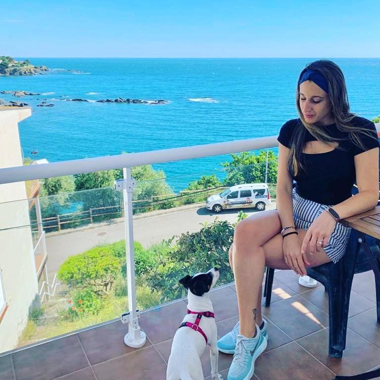 Ca La Nuri Pis 1 Vistas Al Mar Apartman Llança Kültér fotó